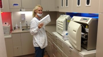 April Hamrick dental assistant