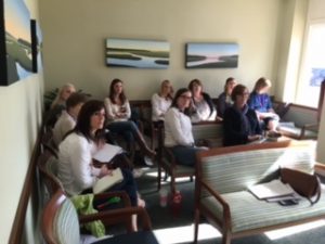 Rachel Wall with Cranford Dental staff