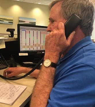 Dr. Cranford solving dental emergency by phone