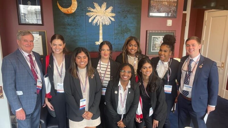 MUSC Dental students with Dr. Bill Cranford